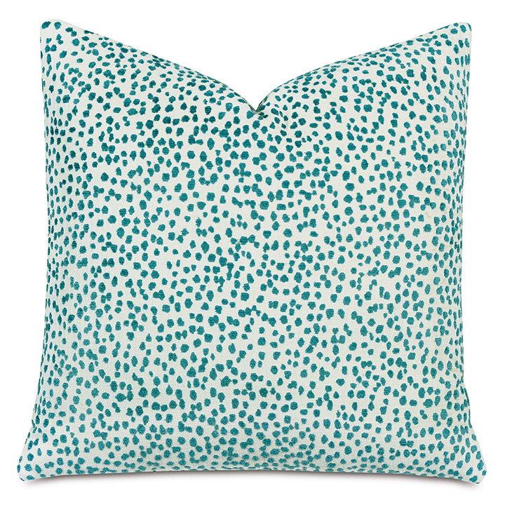 Tapir Decorative Pillow In Teal