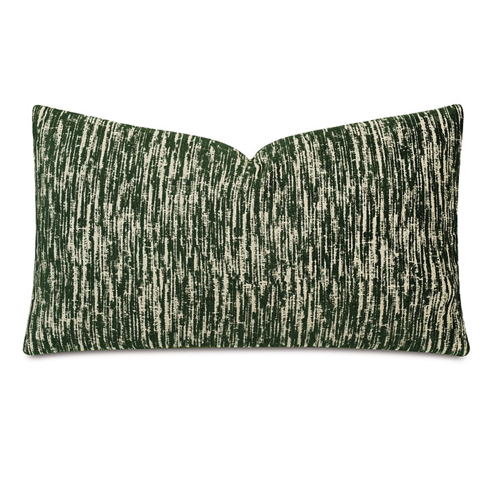 Carlton Woven Decorative Pillow In Forest