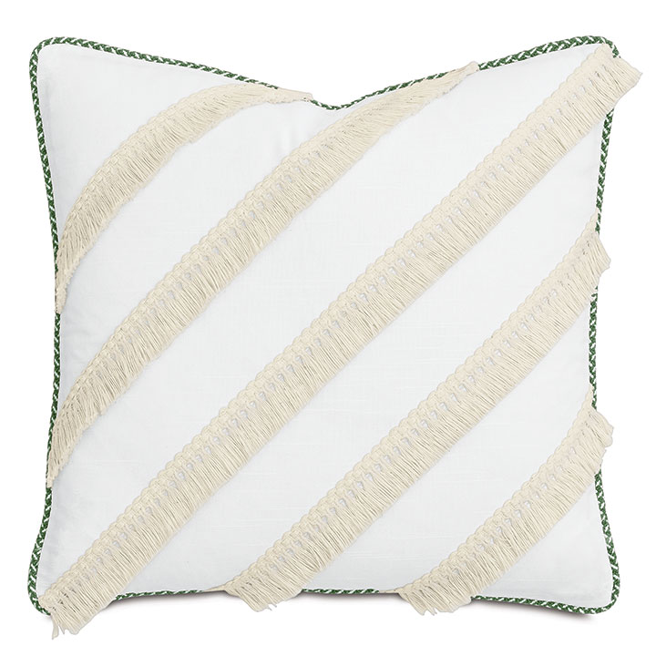 CASA GUAVA TASSEL DECORATIVE PILLOW