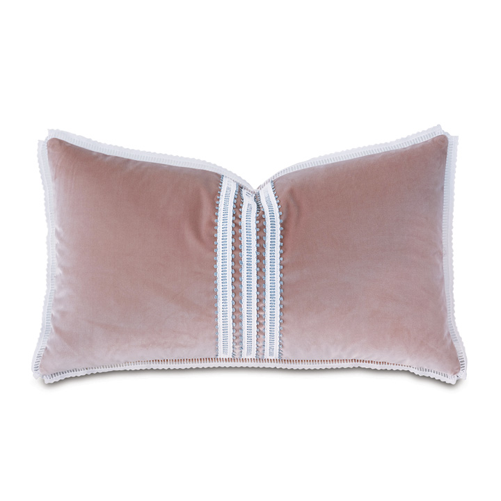 Adare Manor Lace-Trim Decorative Pillow