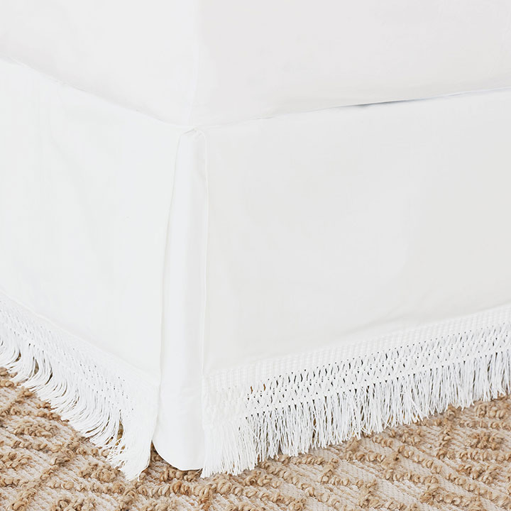 Meyer Boho Fringe Bed Skirt