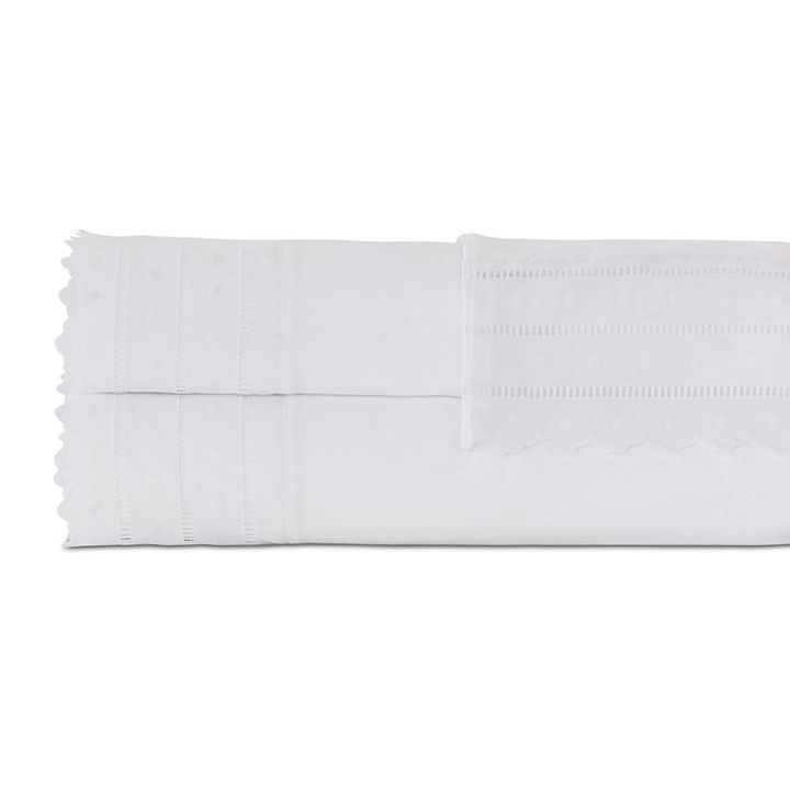 Harper White Sheet Set