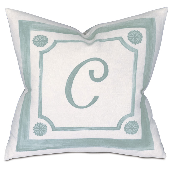 Stockholm Monogram Decorative Pillow