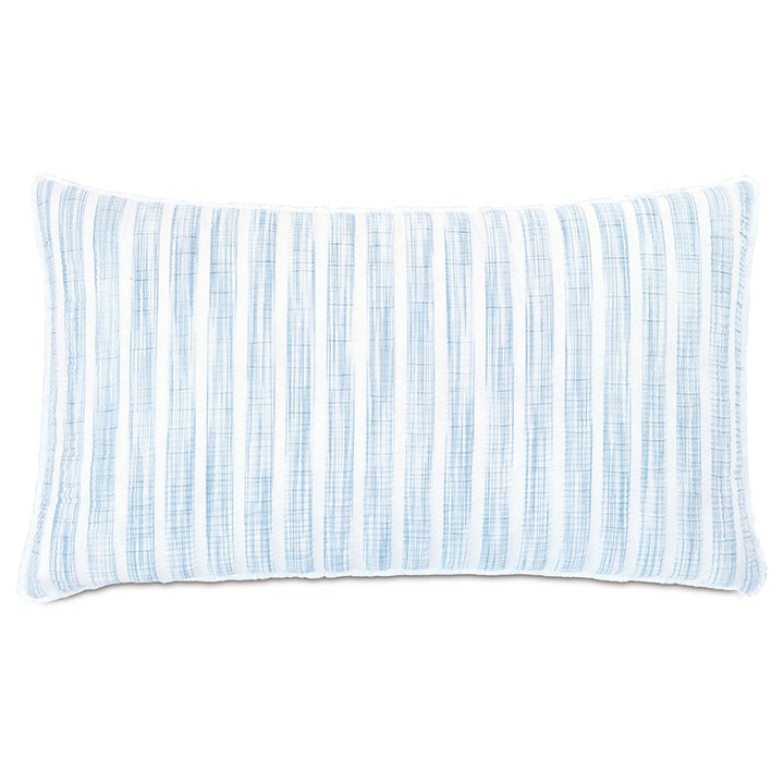 Castaway Seersucker Decorative Pillow