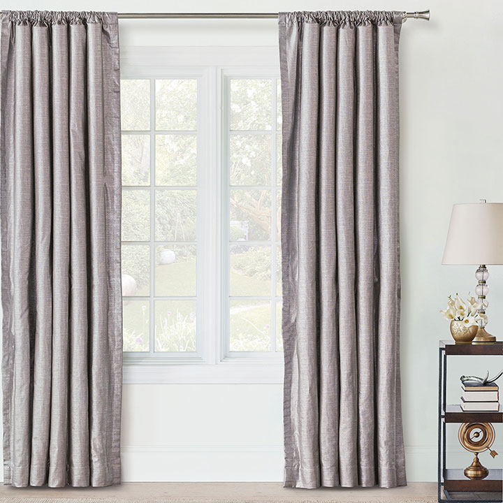 Amal Metallic Curtain Panel