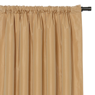 Freda Gold Curtain Panel