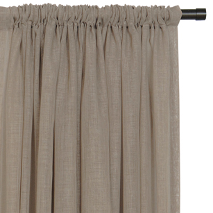 Palapa Mocha Curtain Panel