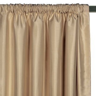 Serico Gold Curtain Panel