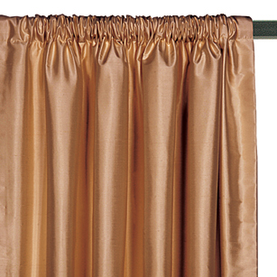 Serico Rust Curtain Panel