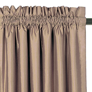 Serico Taupe Curtain Panel