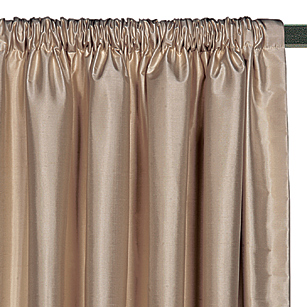 Serico Taupe Curtain Panel