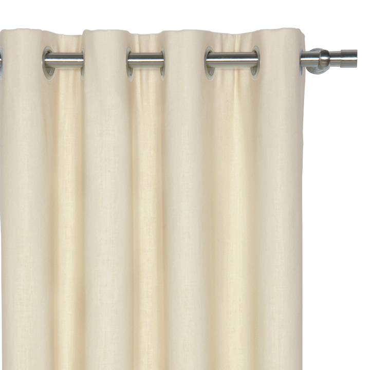 Breeze Linen Curtain Panel in Pearl