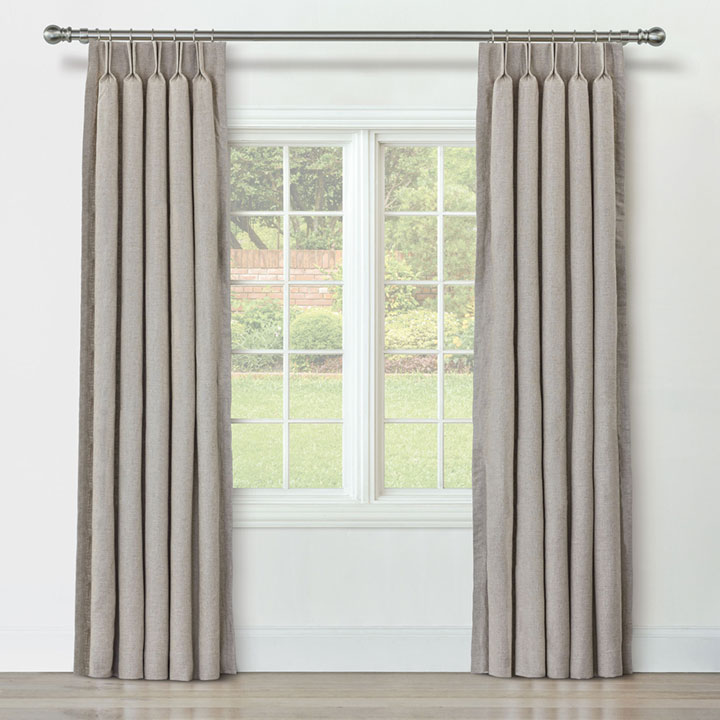 BRISA LINEN CURTAIN PANEL IN NATURAL