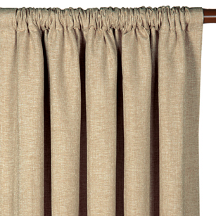 Aurum Champagne Curtain Panel