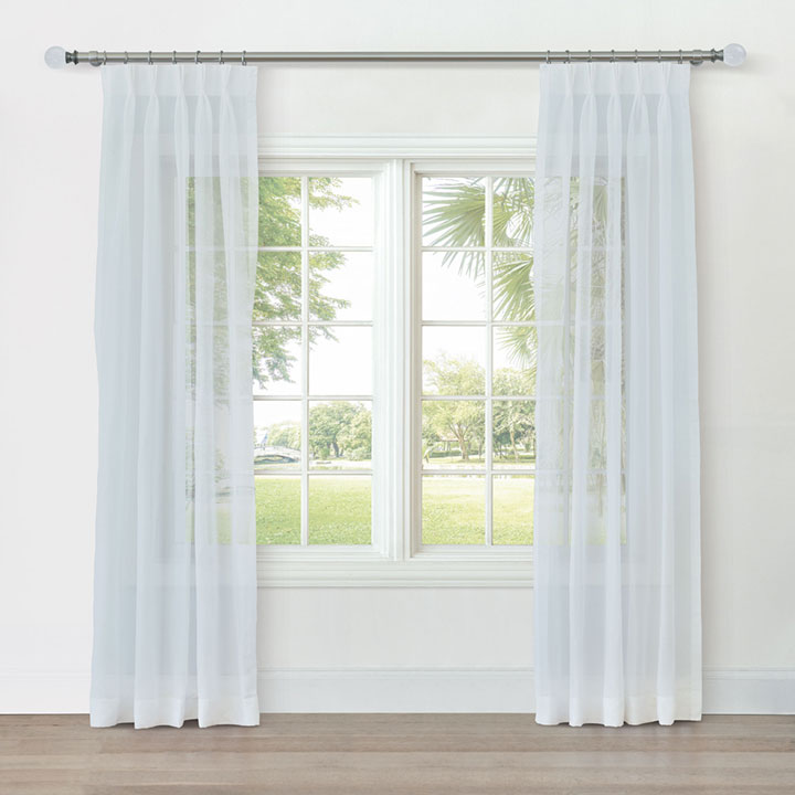 SWAY SHEER CURTAIN PANEL IN CLOUD