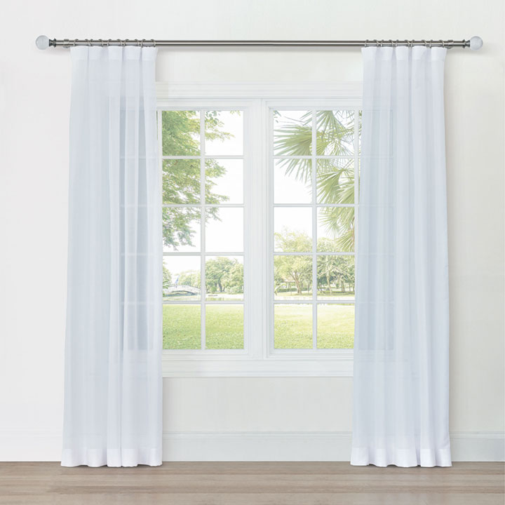 SWAY SHEER CURTAIN PANEL IN CLOUD