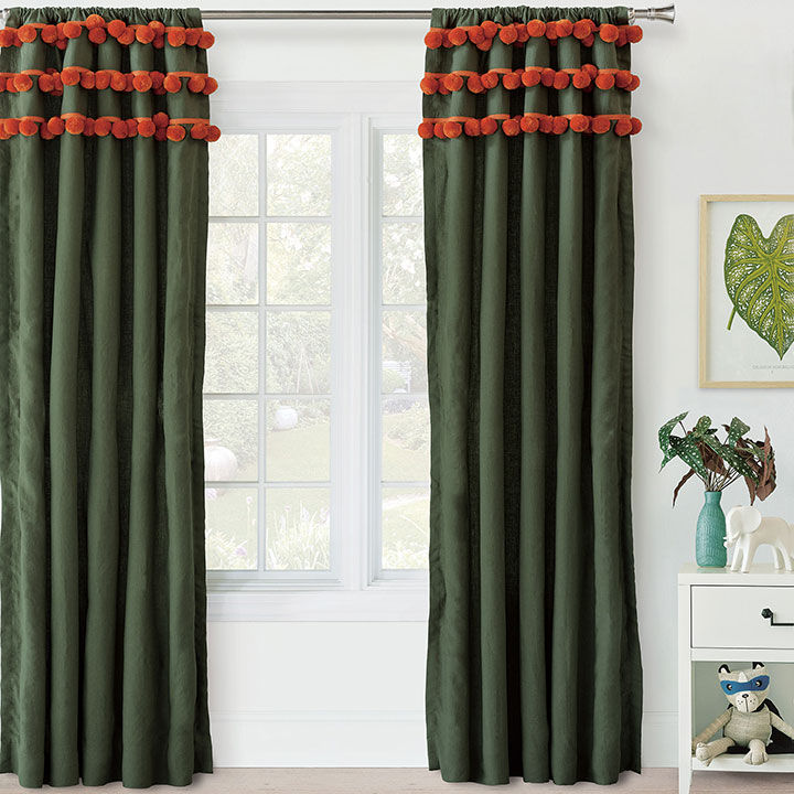 WILDER LINEN CURTAIN PANEL