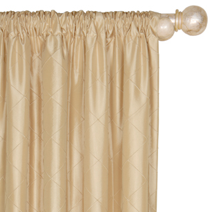 Chester Gold Curtain Panel