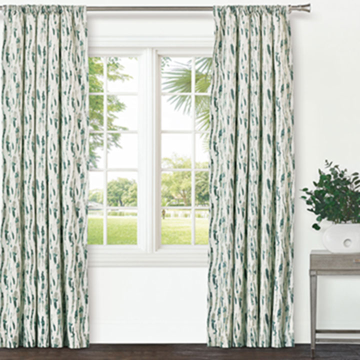 ELSPETH FAUX BOIS CURTAIN PANEL