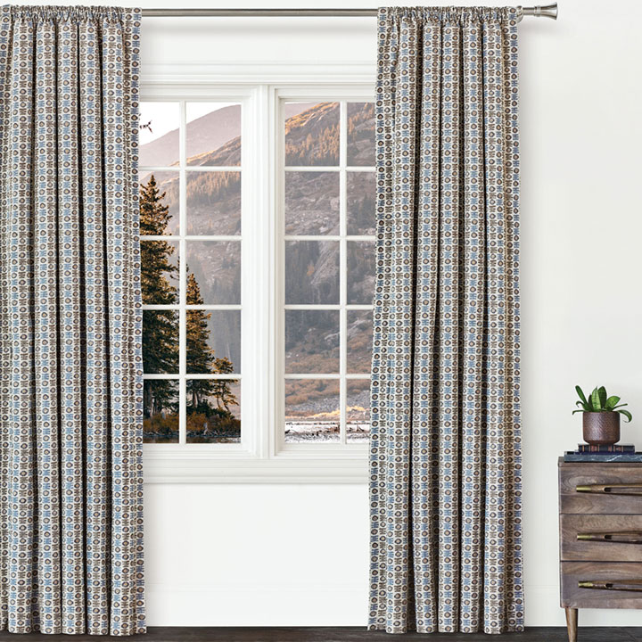 KANE GEOMETRIC CURTAIN PANEL