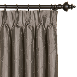 Chester Platinum Curtain Panel