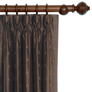 Josephine Brown Curtain Panel