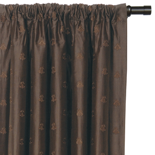 Josephine Brown Curtain Panel