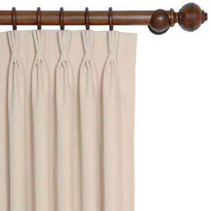 Jackson Ivory Curtain Panel