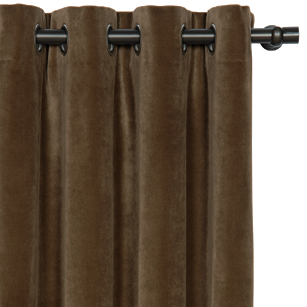 Jackson Mocha Curtain Panel