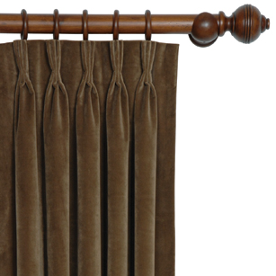 Jackson Mocha Curtain Panel