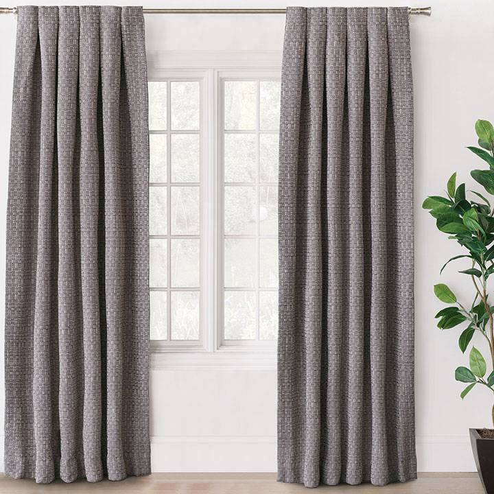 Noah Woven Curtain Panel