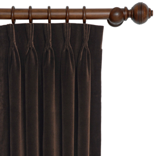 Jackson Brown Curtain Panel