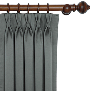 Witcoff Slate Curtain Panel