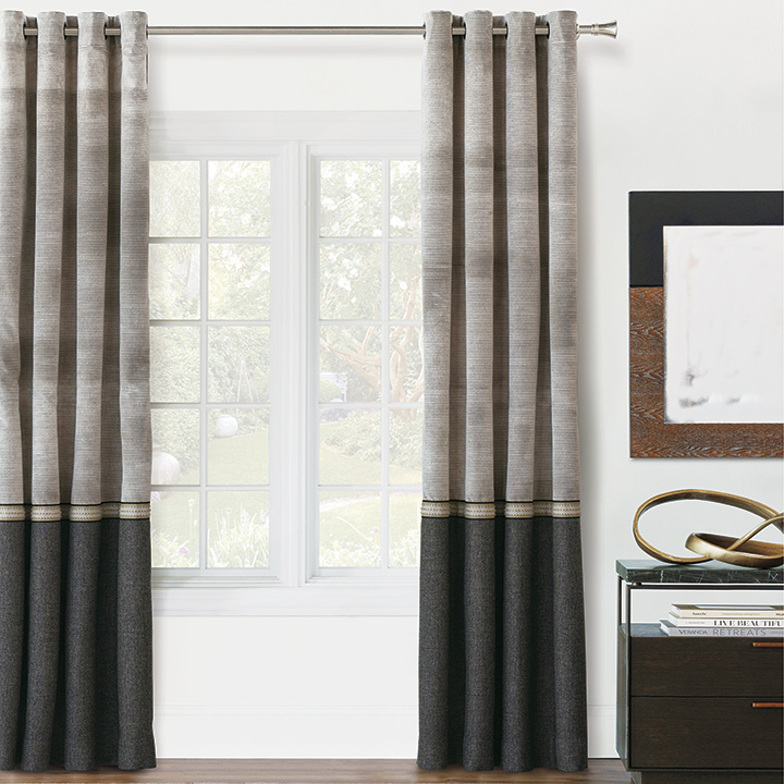 ENOCH COLORBLOCK CURTAIN PANEL