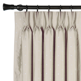 Iris Ivory Curtain Panel