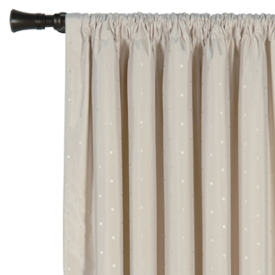 Iris Ivory Curtain Panel