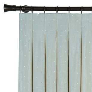 Iris Ocean Curtain Panel