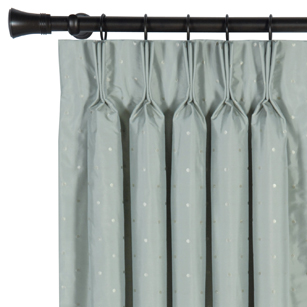 Iris Ocean Curtain Panel