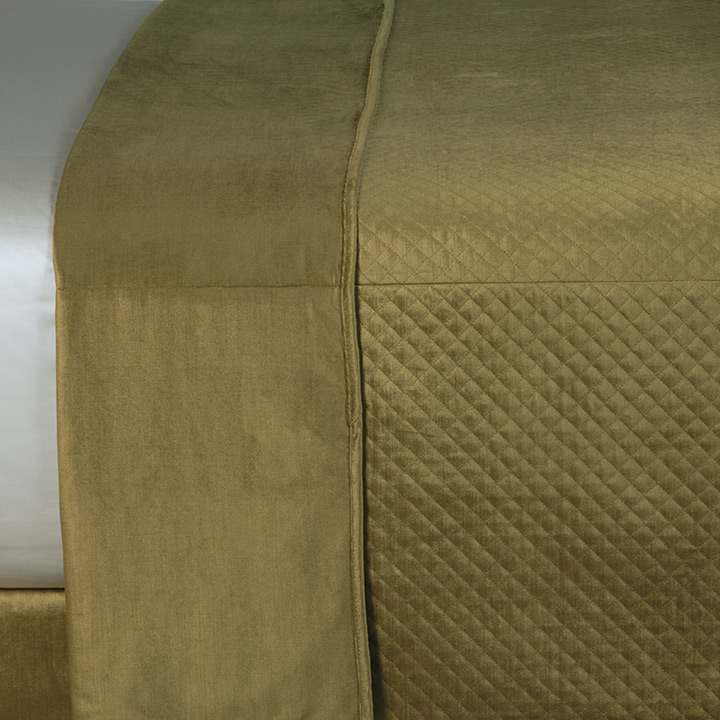 Reuss Olive Coverlet