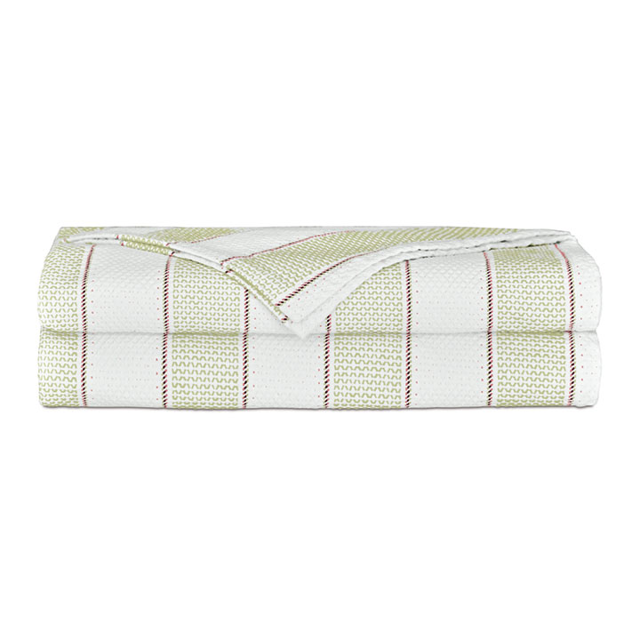 VARENNA STRIPED COVERLET