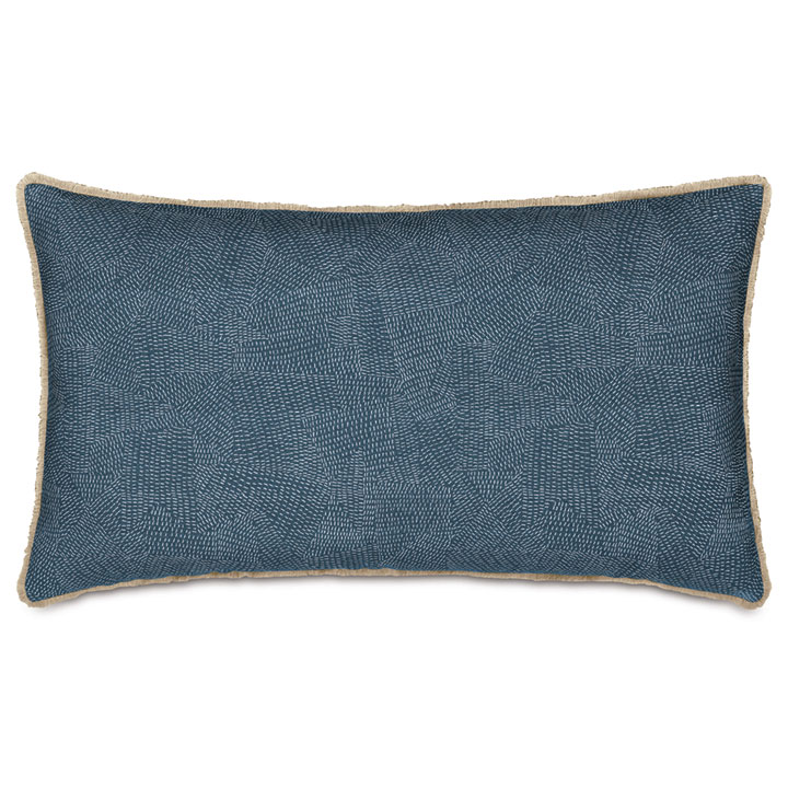 DALEYZA BRUSH FRINGE DECORATIVE PILLOW