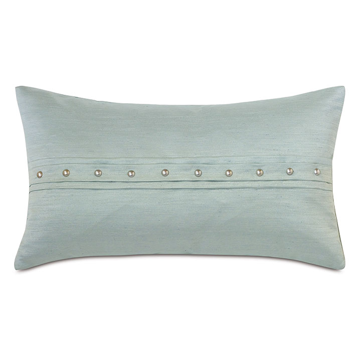 Danae Nailhead Detail Decorative Pillow