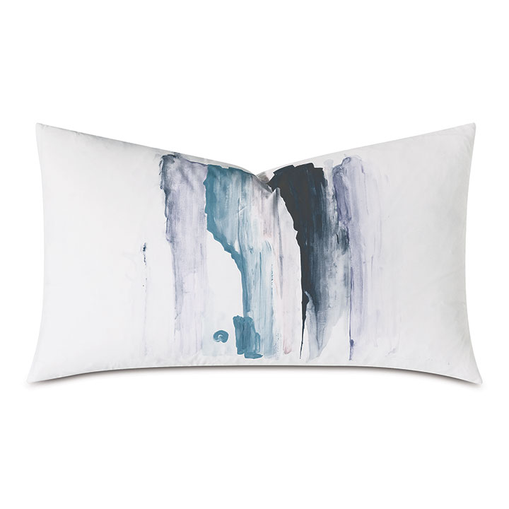 Lyra Handpainted Decorative Pillow