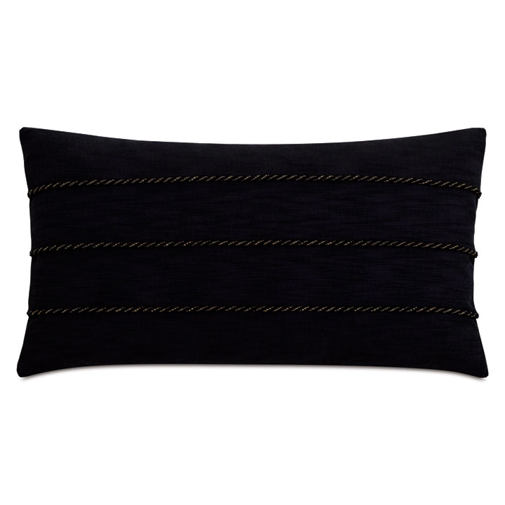 DOMINIQUE WELTED DECORATIVE PILLOW