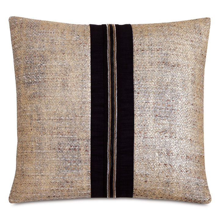 DOMINIQUE CHEVRON DECORATIVE PILLOW