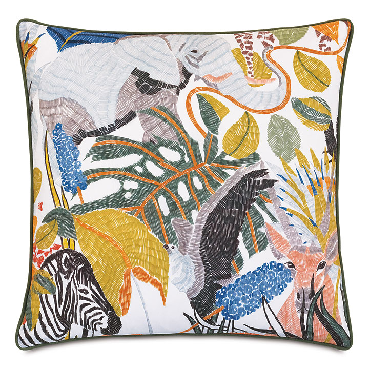 WILDER JUNGLE DECORATIVE PILLOW