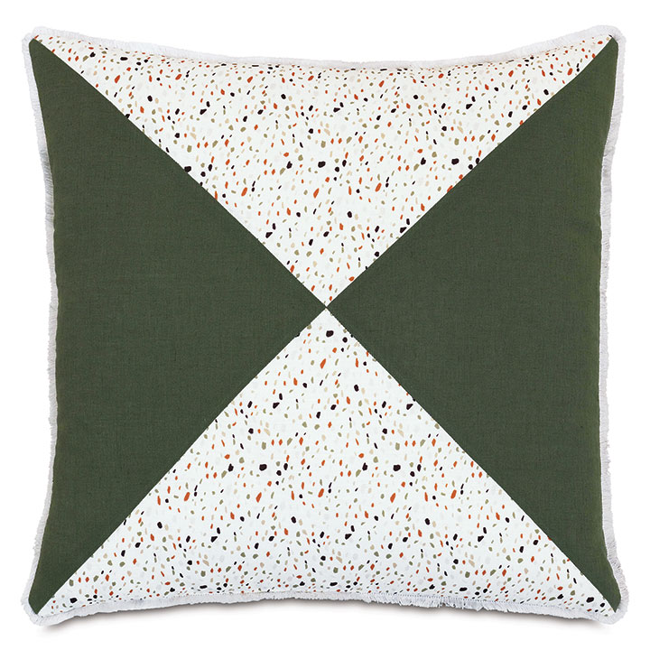 WILDER COLORBLOCKED DECORATIVE PILLOW