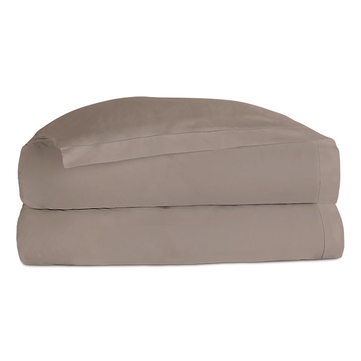 Deluca Sateen Duvet Cover in Fawn