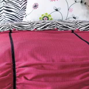 Aris Pink Duvet Cover
