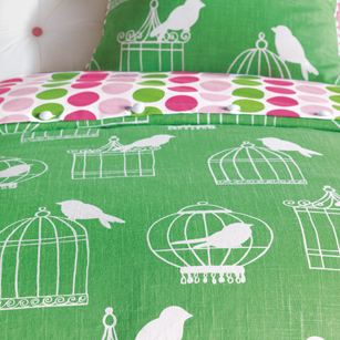 Polly Clover Duvet Cover